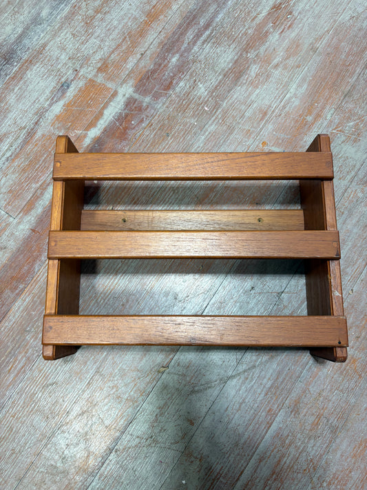 Teak Wall Rack