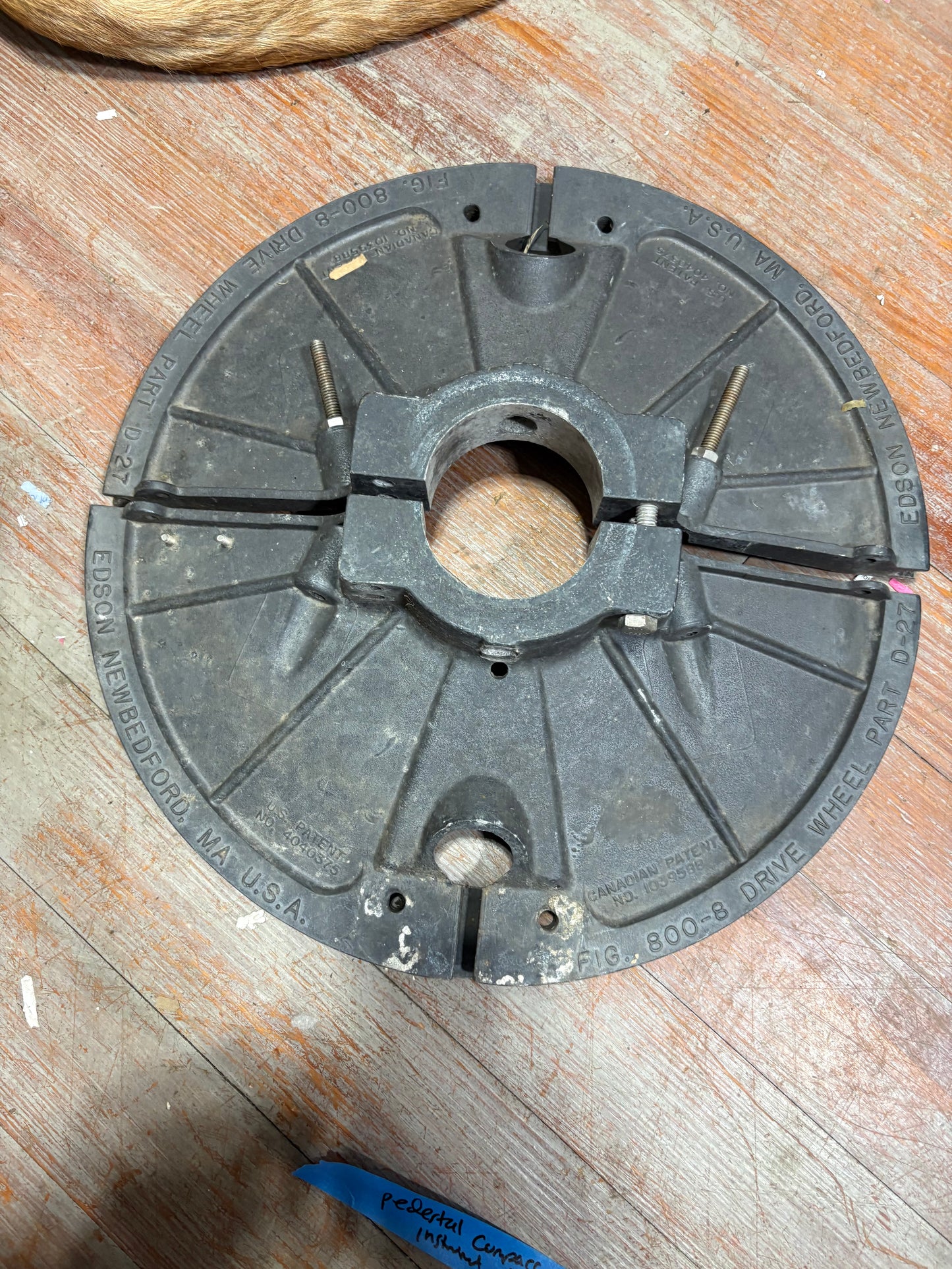 Quadrant Edson Drive Wheel Part D-27