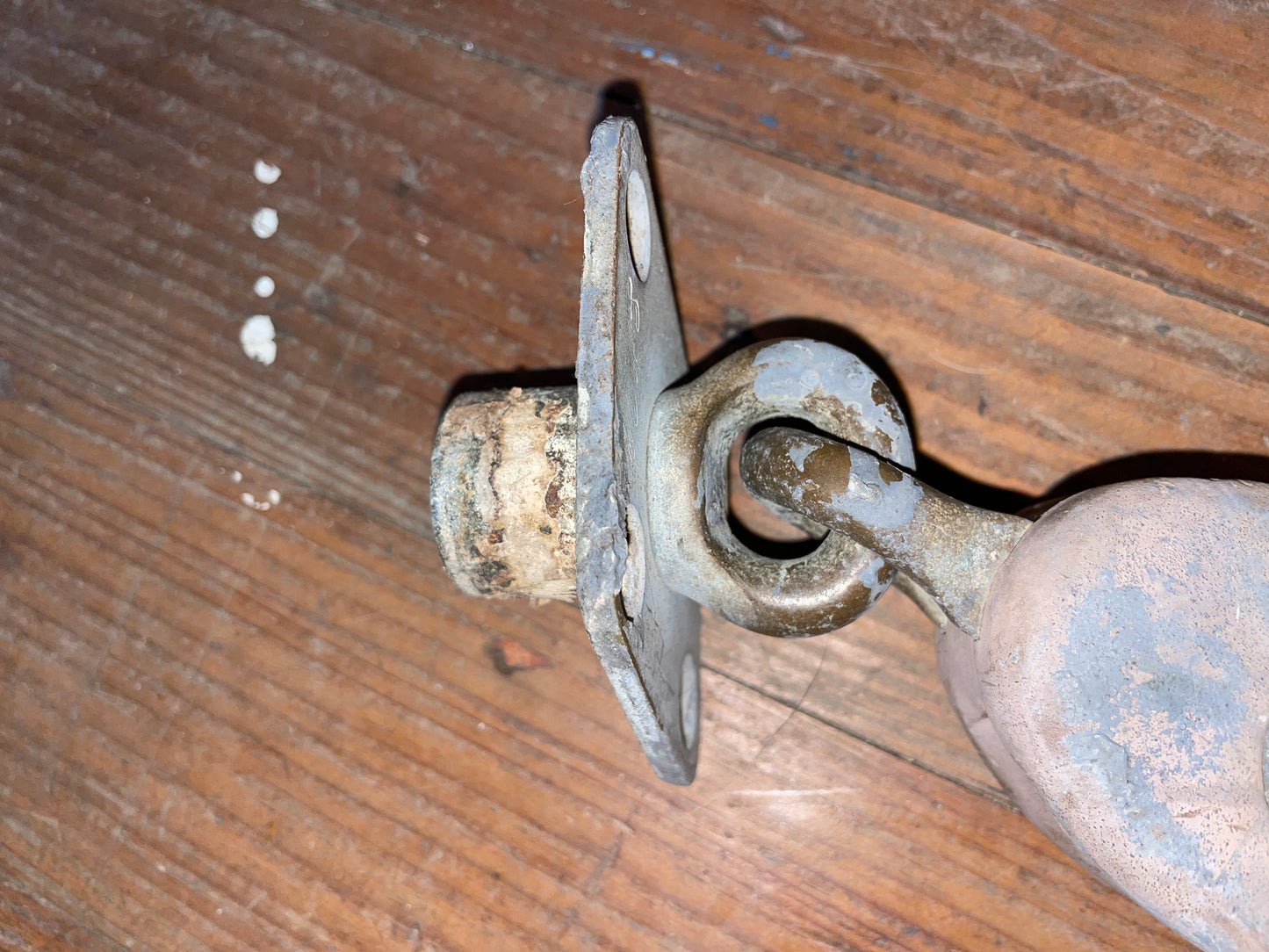 South Coast Block With Bronze In Deck Pad Eye- 6/16” Line