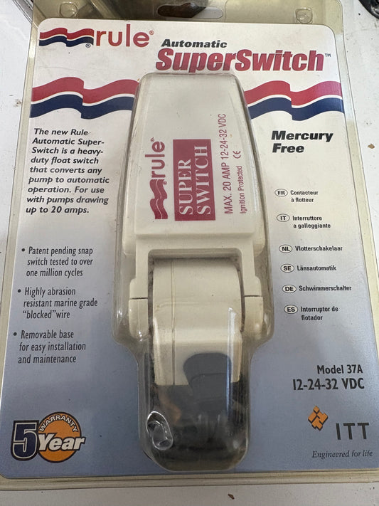 Rule Automatic Super Switch Model 37A NEW