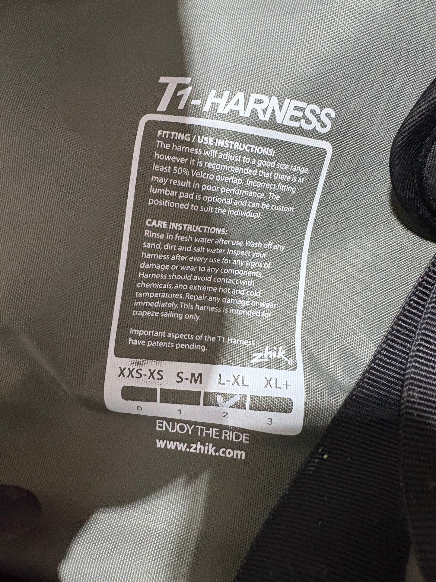 Zhik T1 Trapeze Sailing Harness