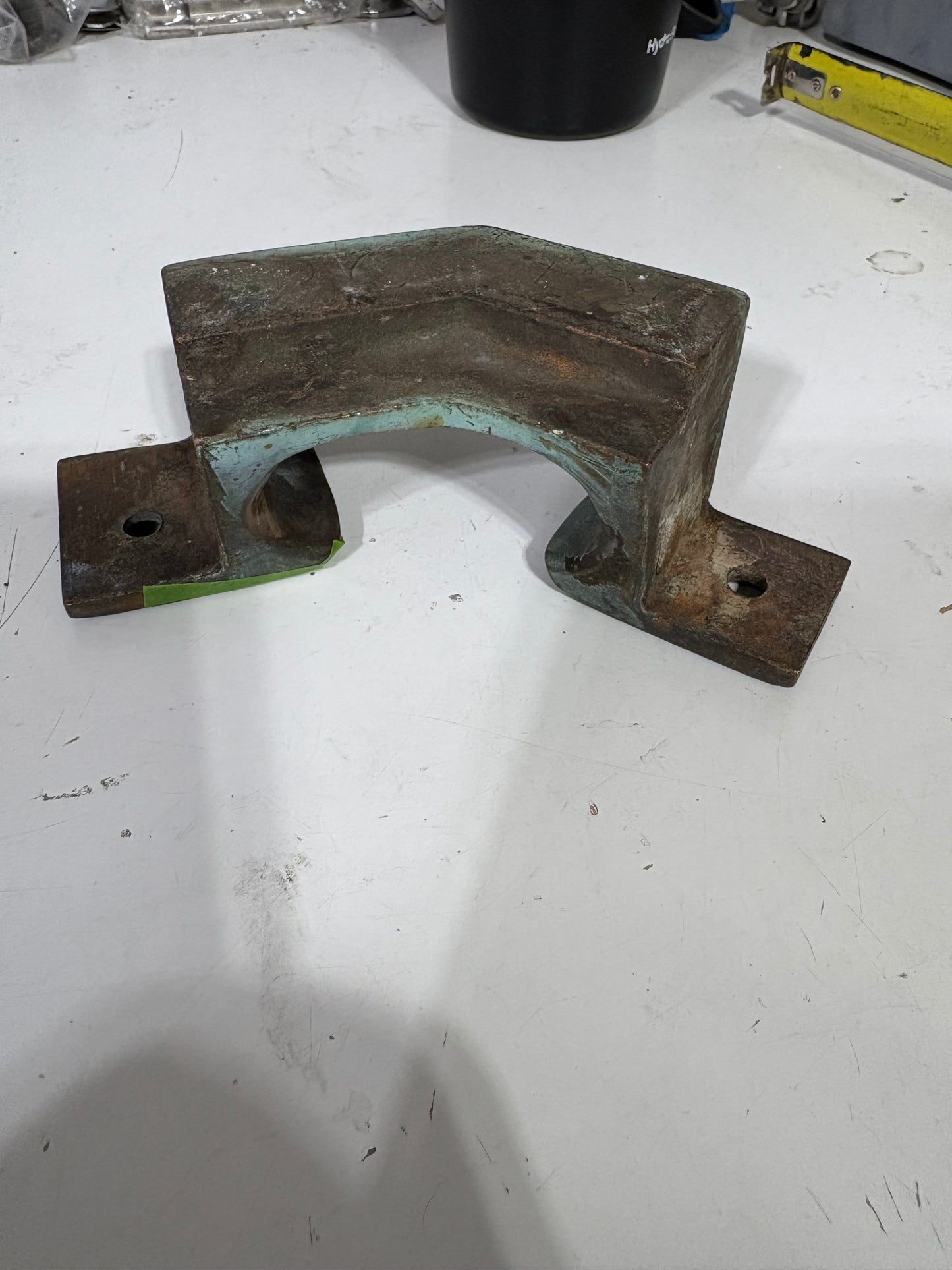 Bronze Angled Toe Rail