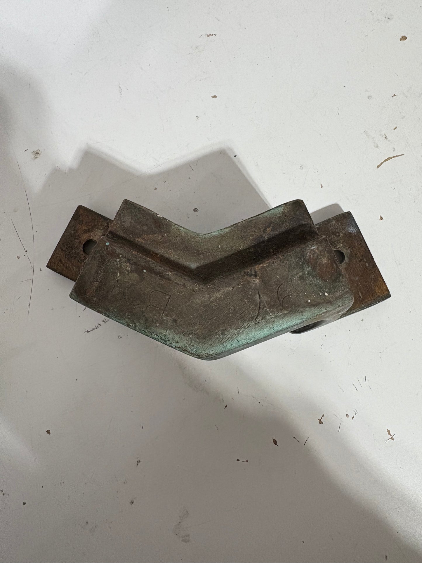 Bronze Angled Toe Rail