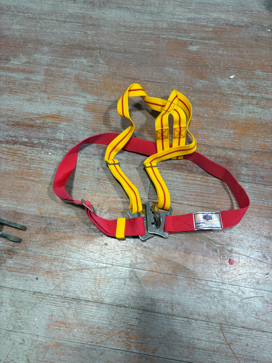 Trem Marine Strapping Adult Body Safety Boating Harness Orange Stainless Steel