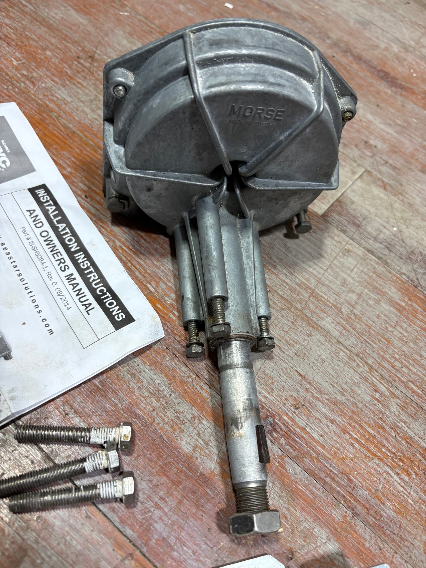 SeaStar Mechanical Steering for Inboard, Outboard, and Sterndrive Powered Vessels