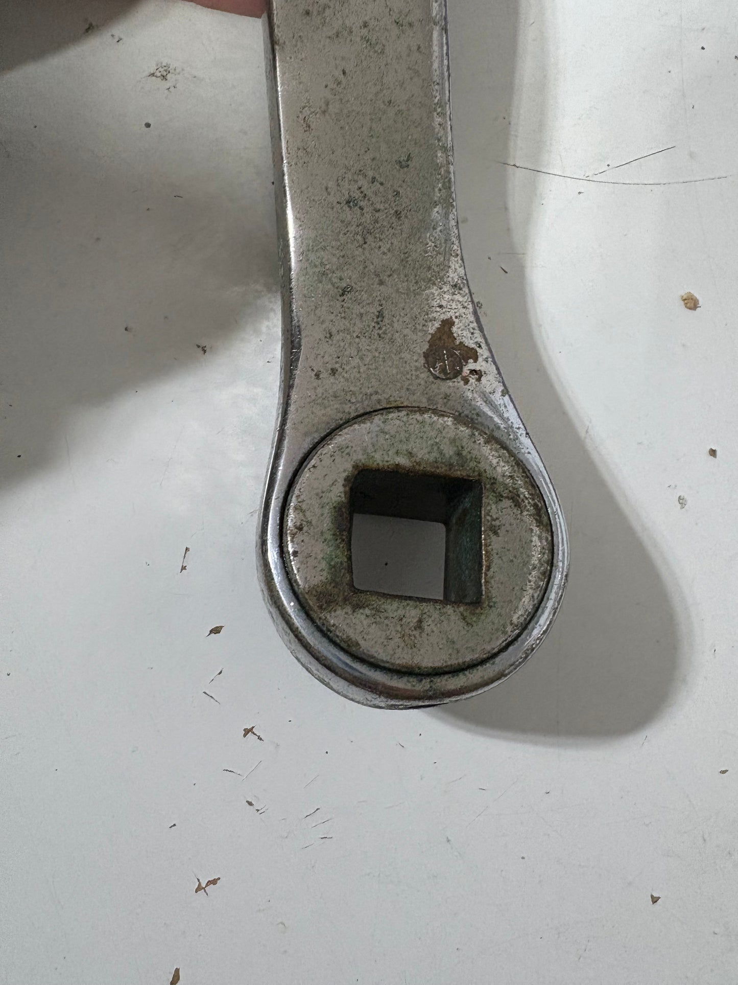 Chromed Bronze Winch Handle 11"