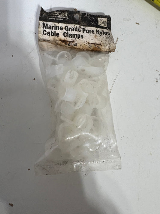 Ancor Marine Grade Pure Nylon Cable Clamps 3/8"