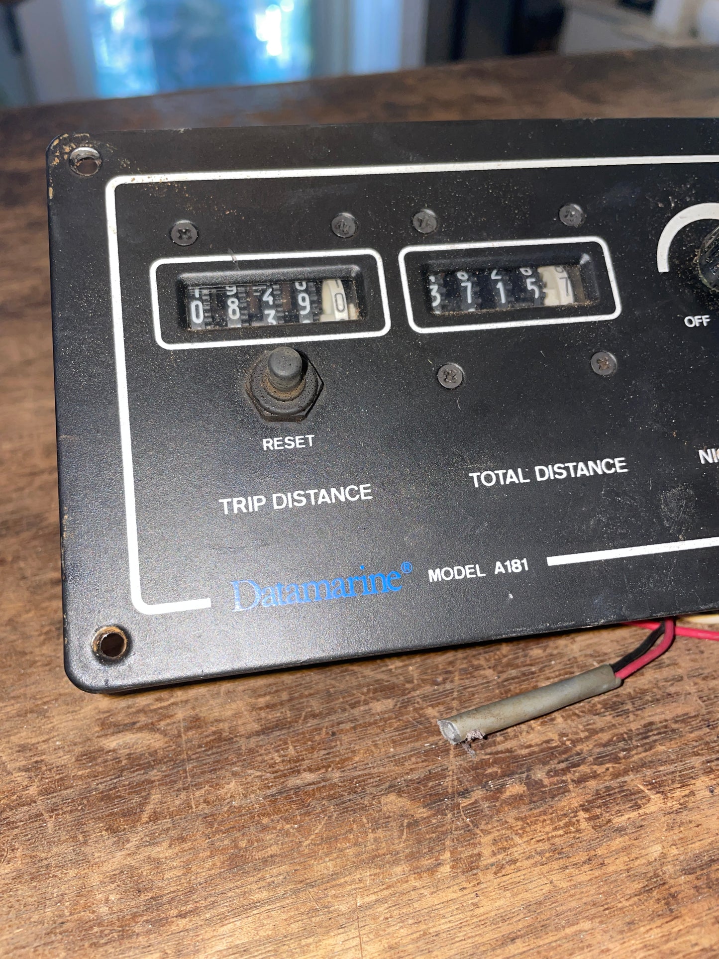 Datamarine Distance Meter Model A181- Untested