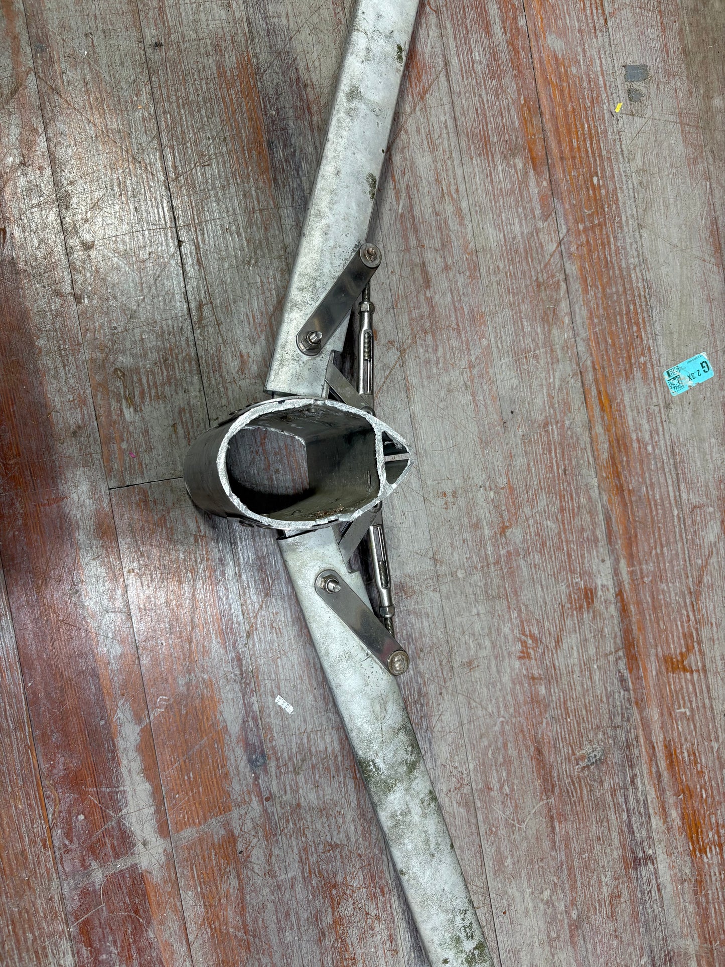 Aluminum Spreaders off J24