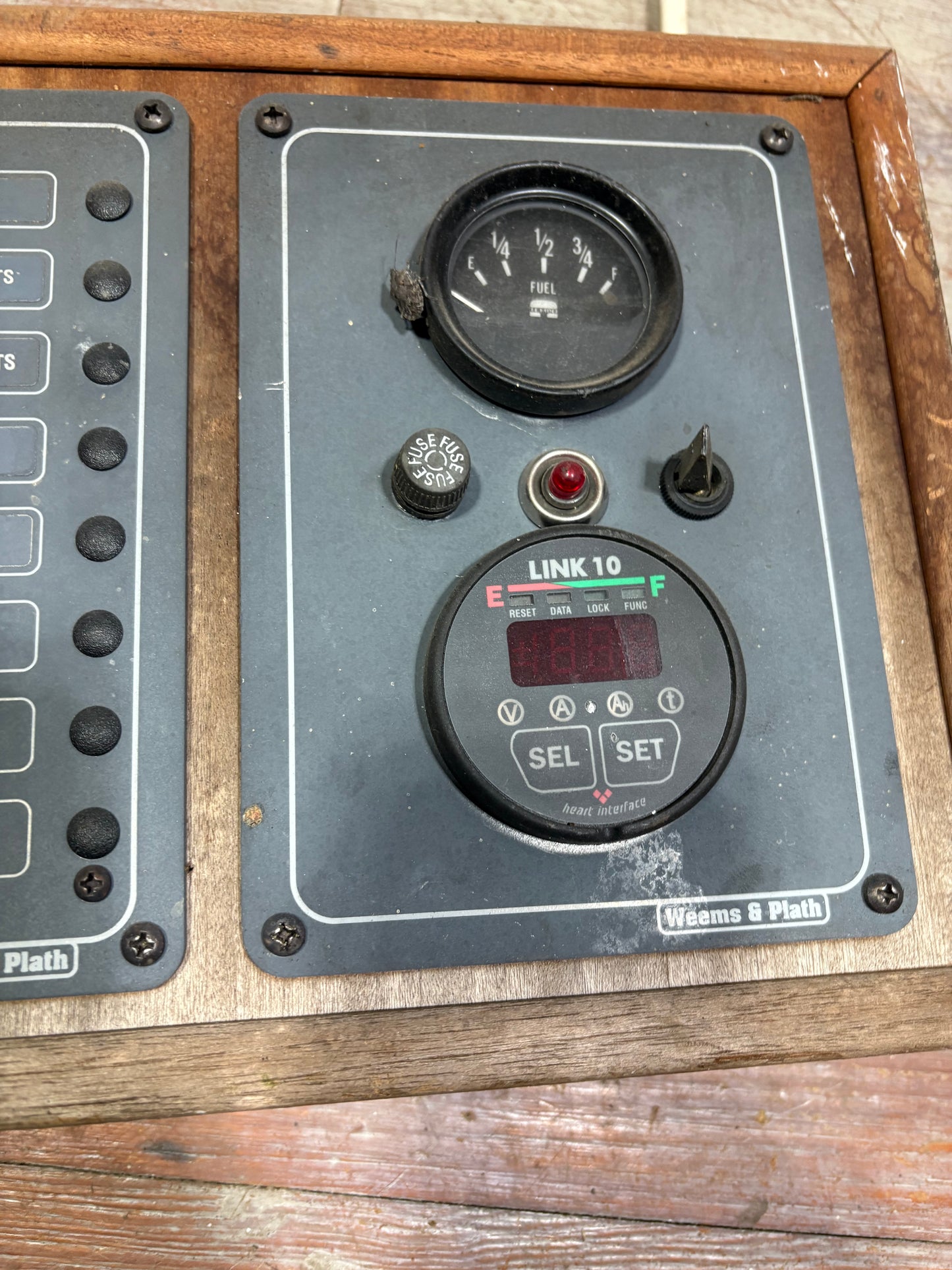 Weems and Plath Electric Panel from a Peterson 34