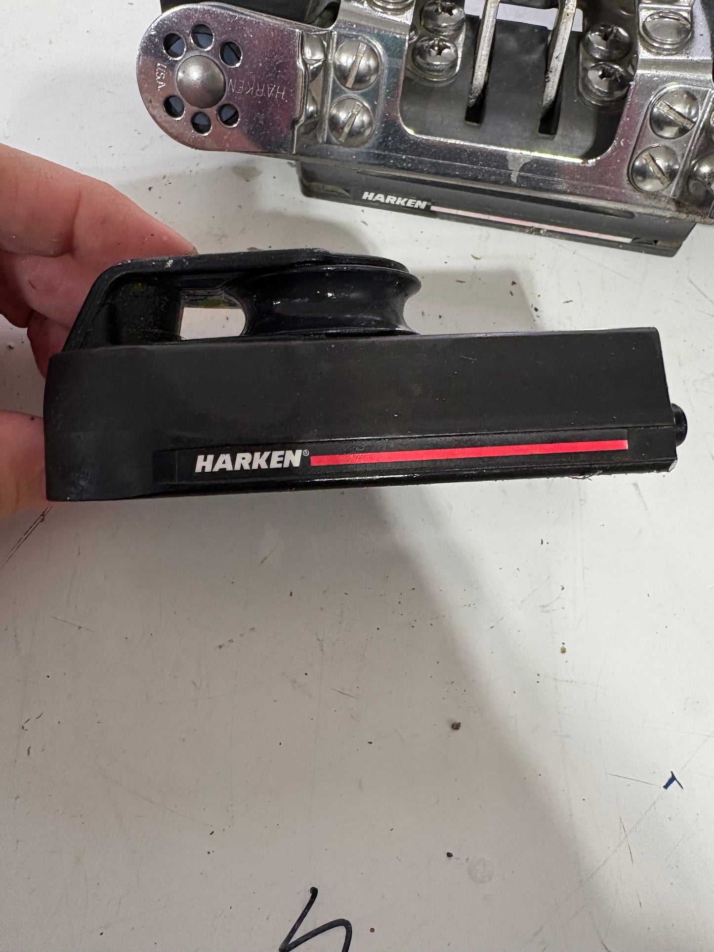 Traveler  5 ft with Harken Track Cars