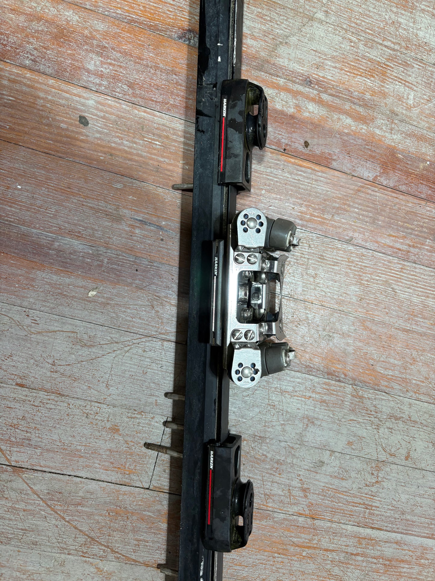 Traveler  5 ft with Harken Track Cars