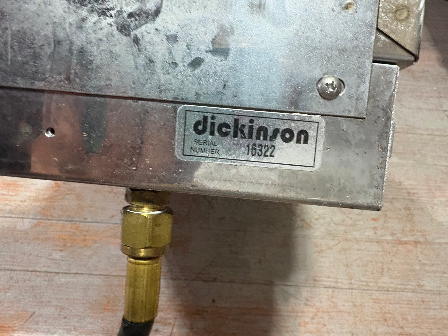 Dickinson 2 Burner Drop in Propane Cooker with Butcher Block Top
