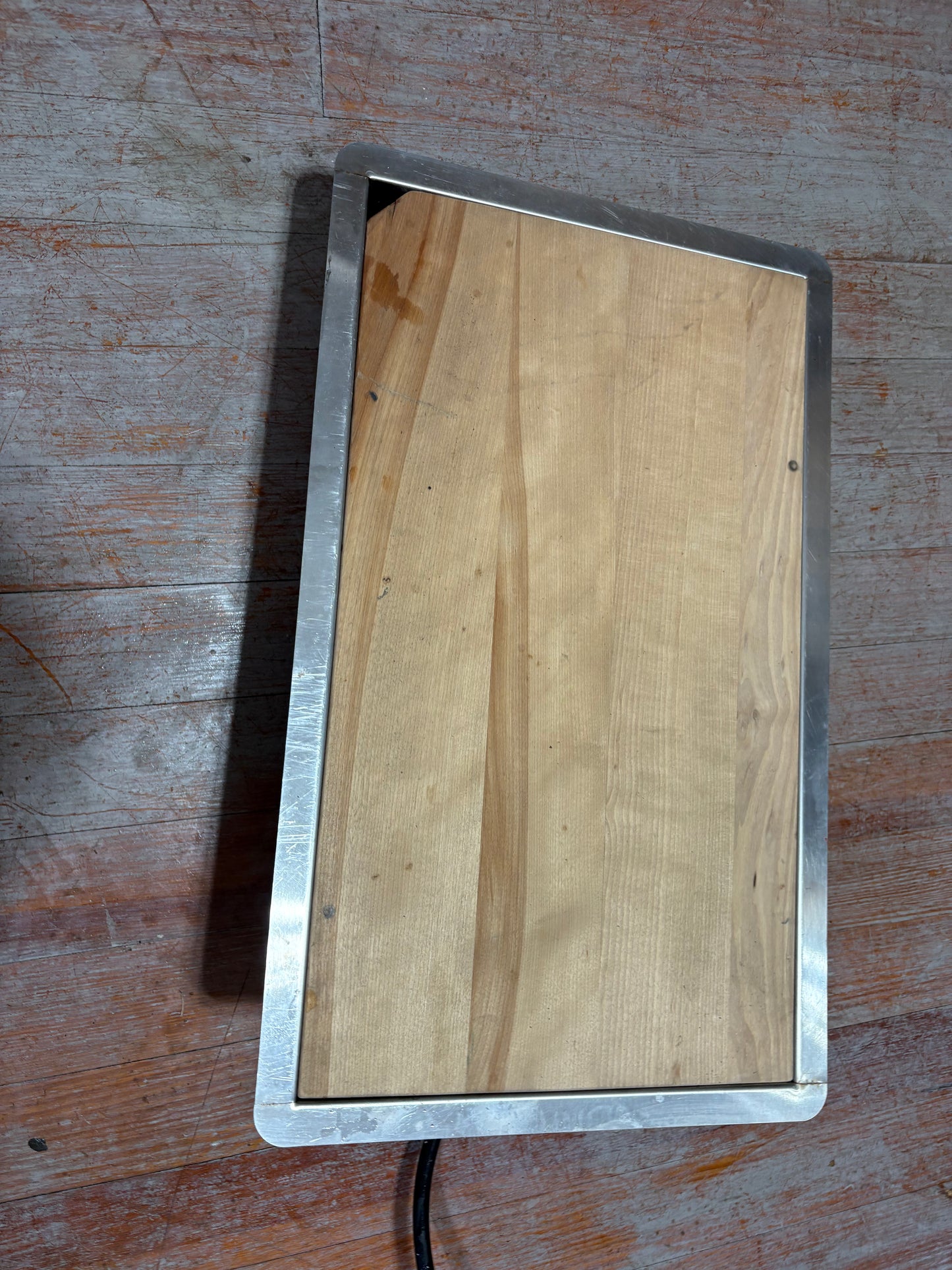 Dickinson 2 Burner Drop in Propane Cooker with Butcher Block Top