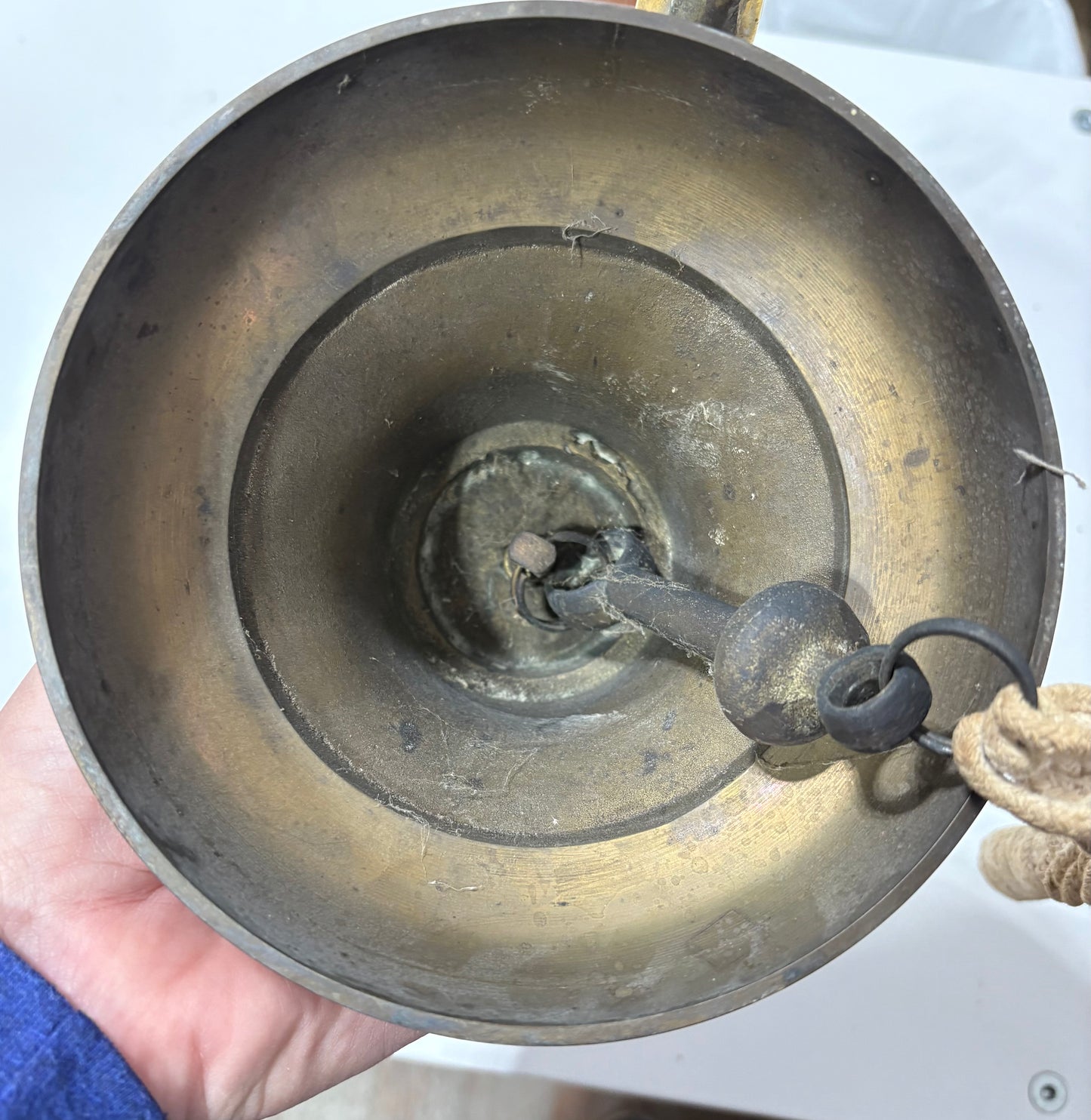 Brass Ships Bell  6" dia