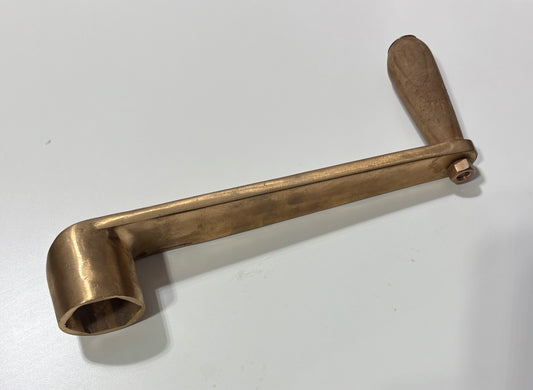 Bronze Herreshoff Winch Handle Code HM9680 10 1/4"