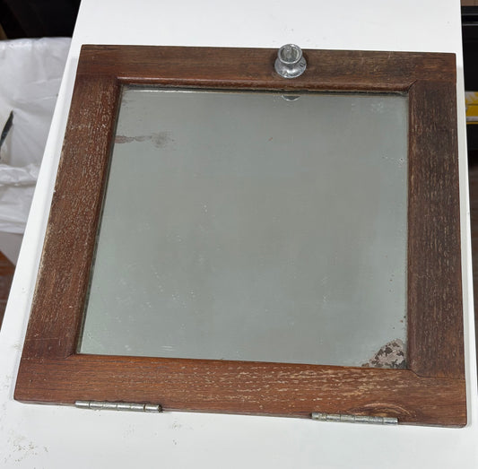 Teak Mirrored Cabinet Door #242