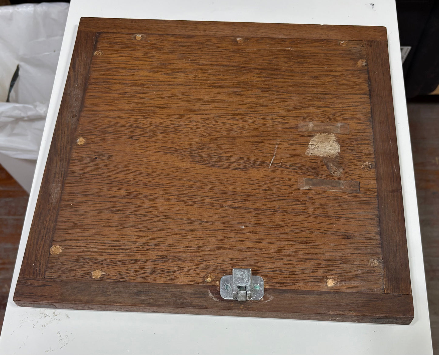 Teak Mirrored Cabinet Door #242