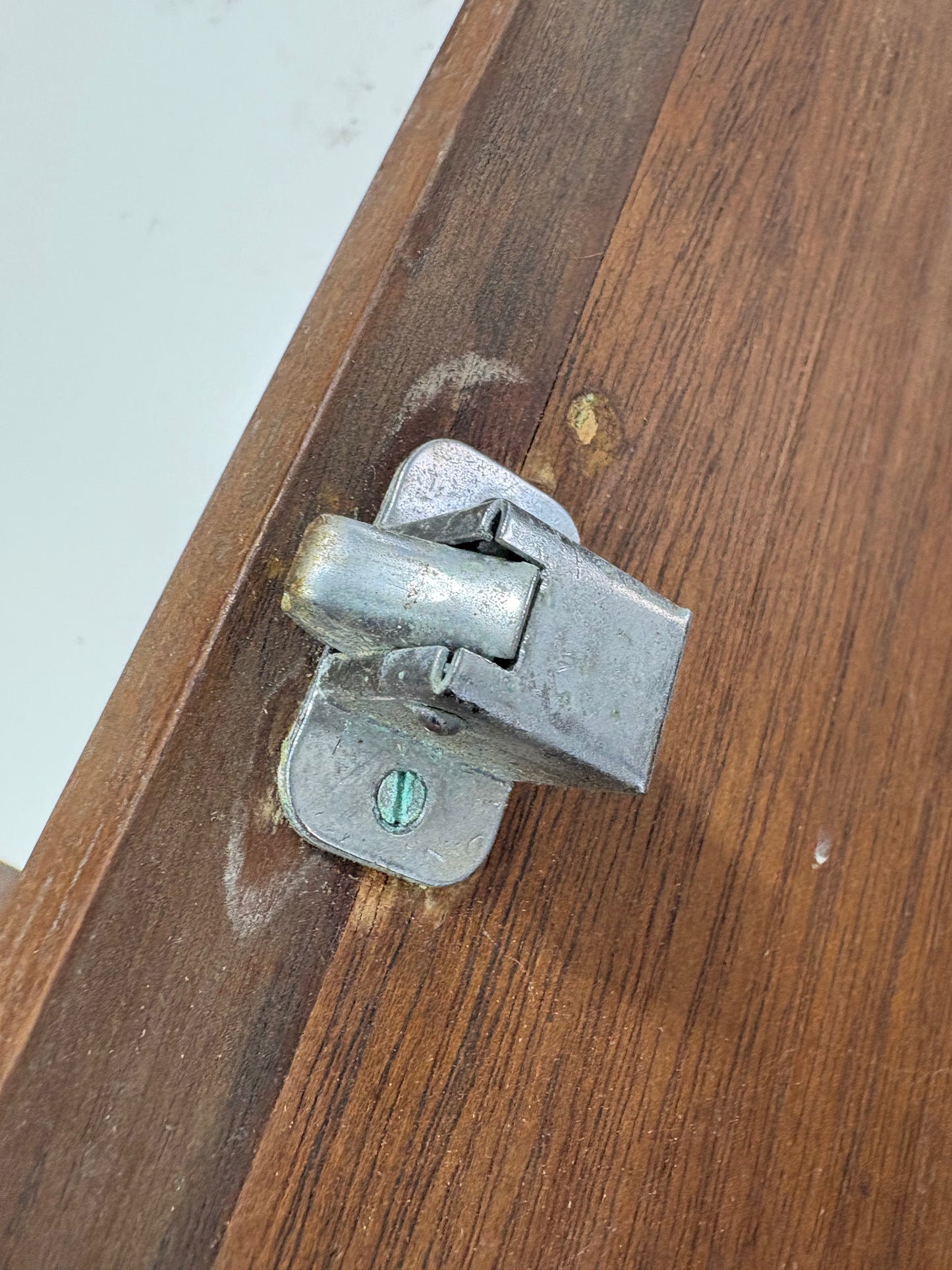 Teak Mirrored Cabinet Door #242