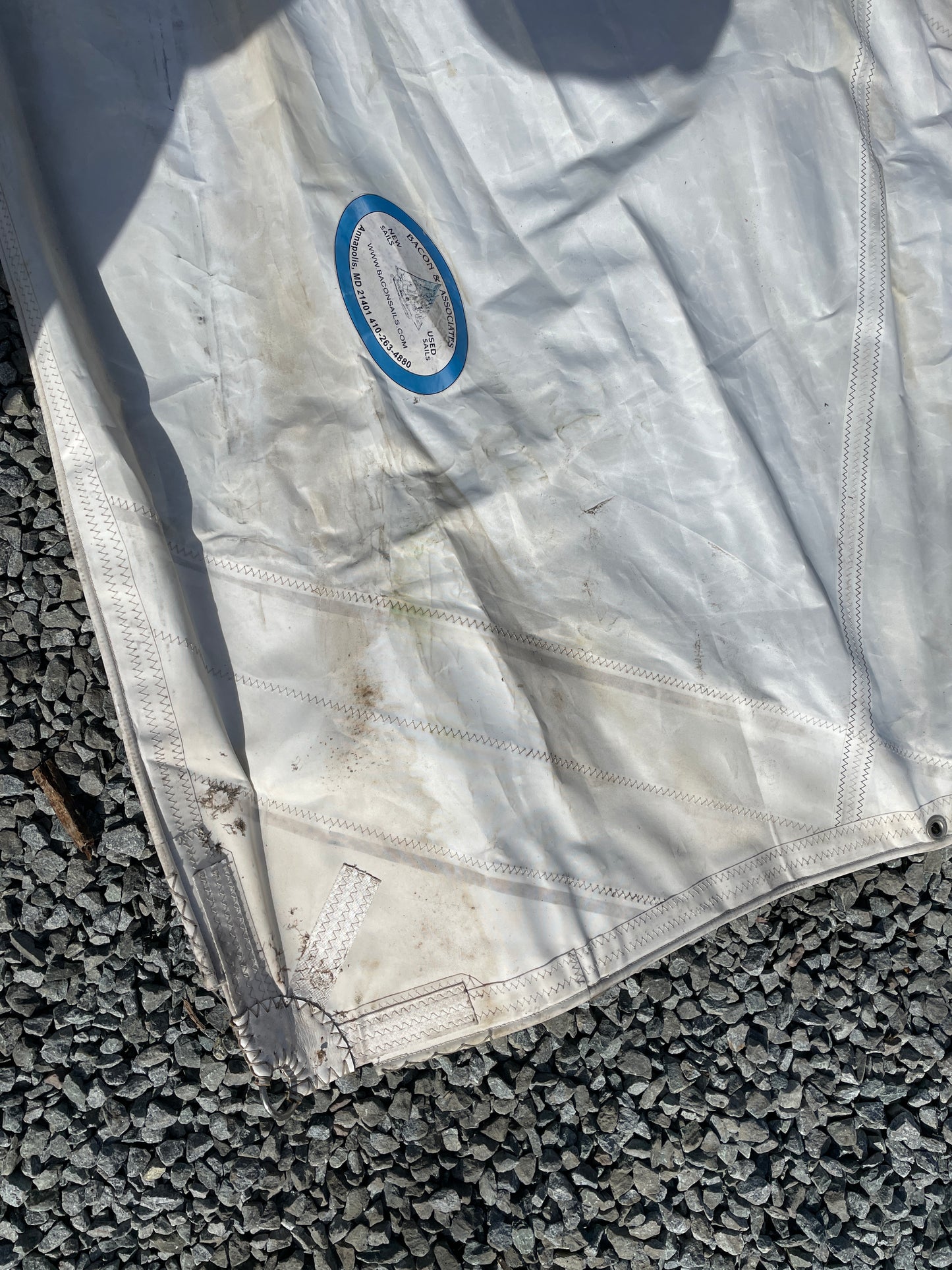 White Mainsail- 32’ x 30’ x 12’