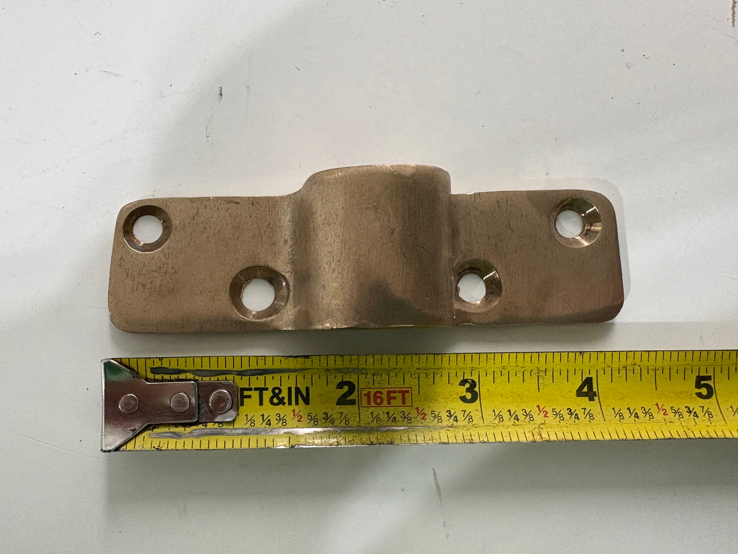 Bronze Gudgeon 4 3/8" long 9/16" pin