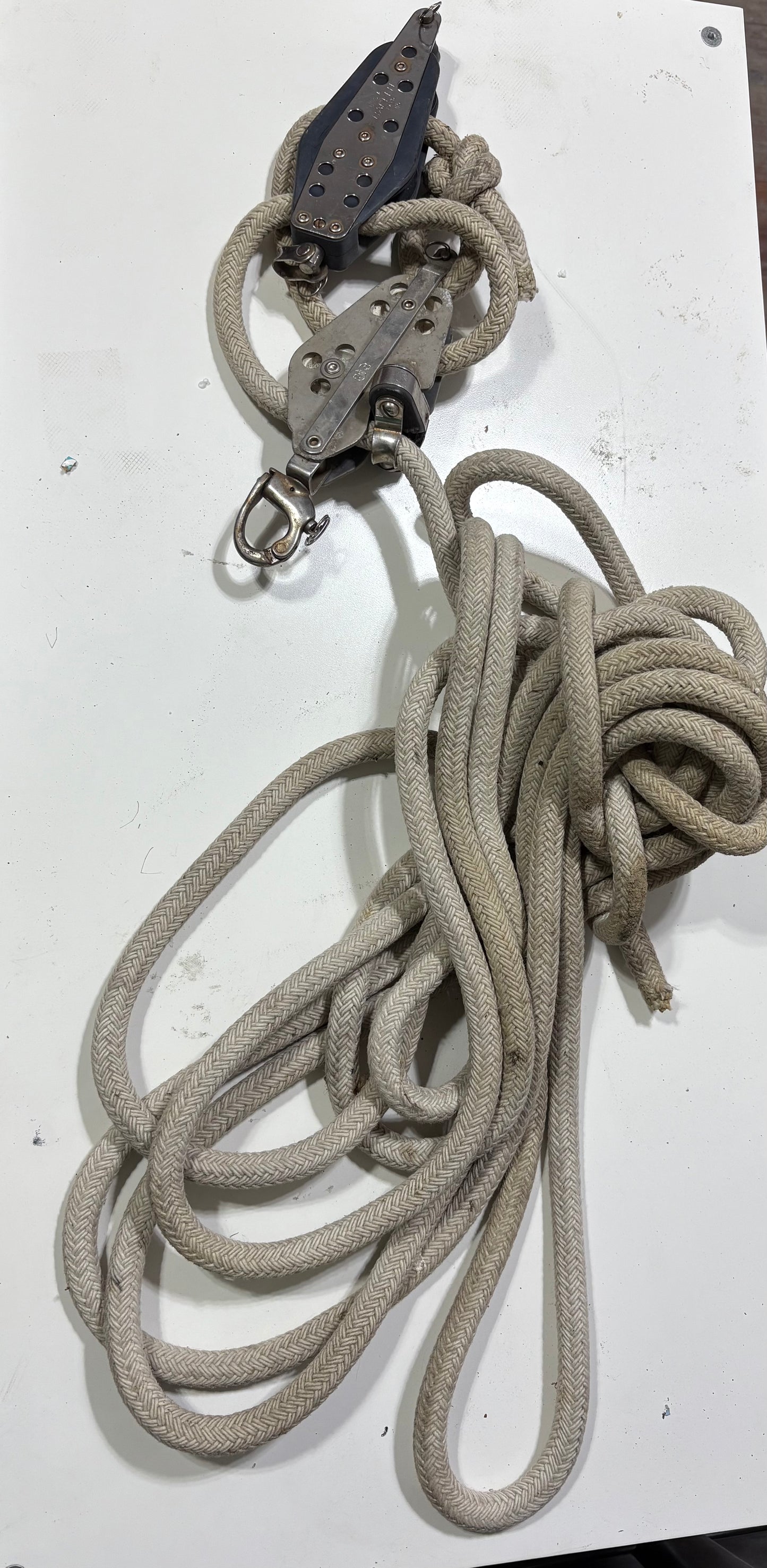 Boom Vang from a Peterson 34