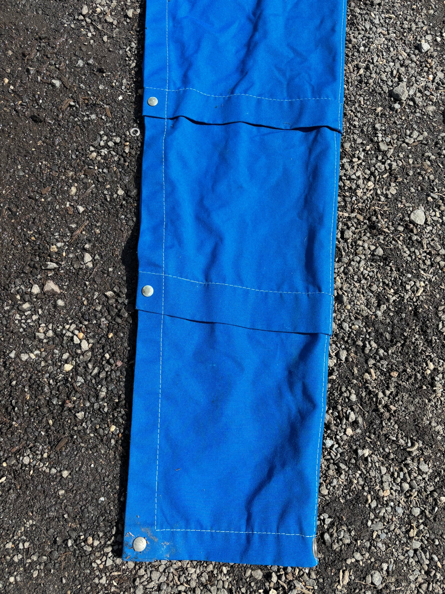 Blue Canvas Mainsail Cover - 10’ 4” Length