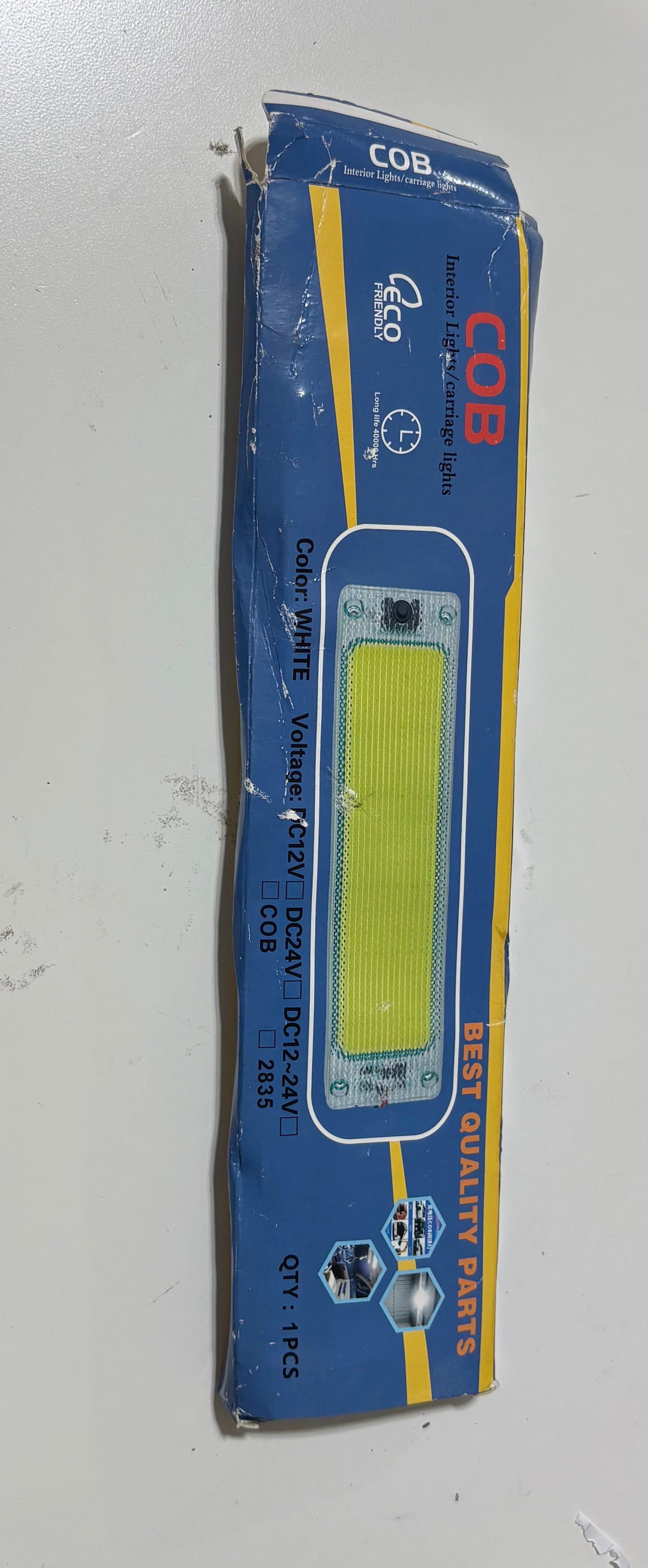 COB Interior Lights/ Carriage Lights DC12-24V #2835 Pair