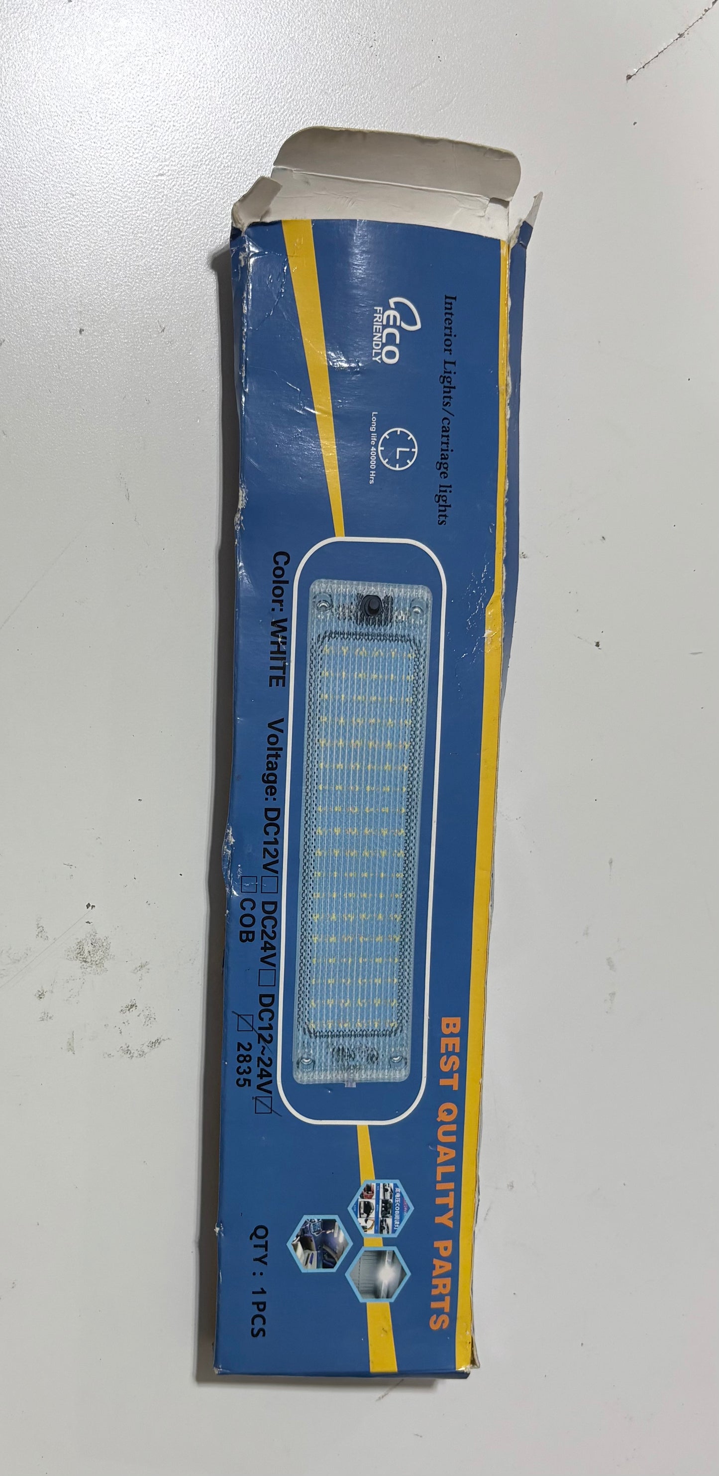 COB Interior Lights/ Carriage Lights DC12-24V #2835 Pair