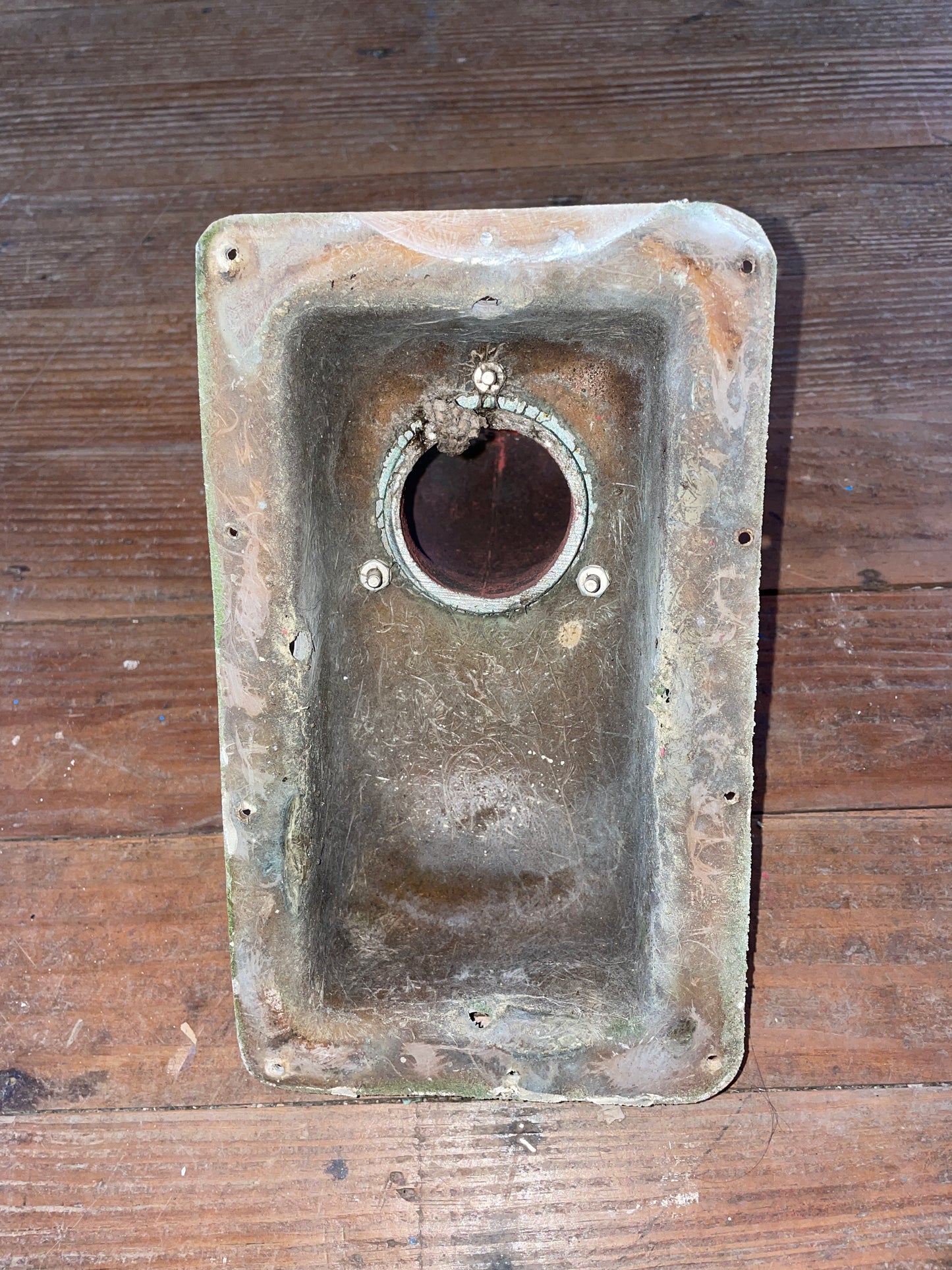 Chromed Bronze Dorade Vent W/ Fiberglass Box