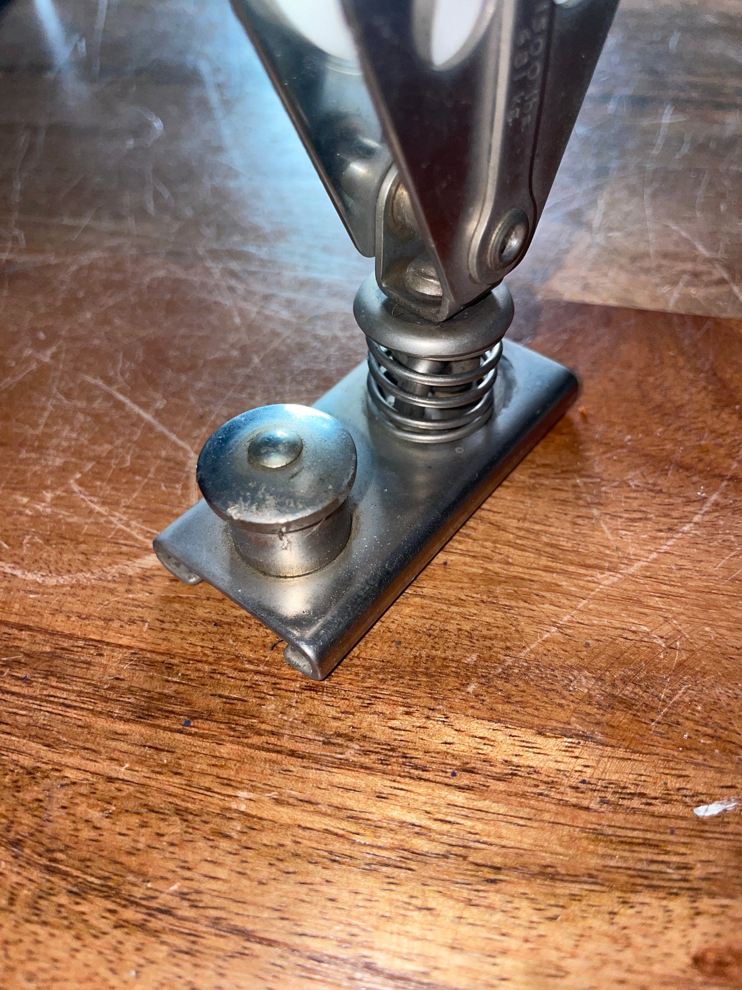 Small Schaefer 1” Pull Top Track Car 1 5/8” Sheave - 1/4” Line