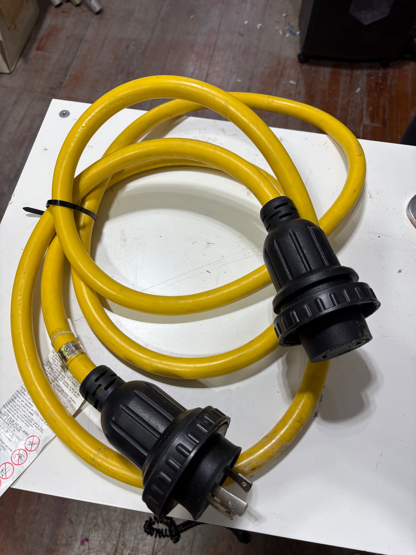 Marine 30 Amp Power Cord 10 ft