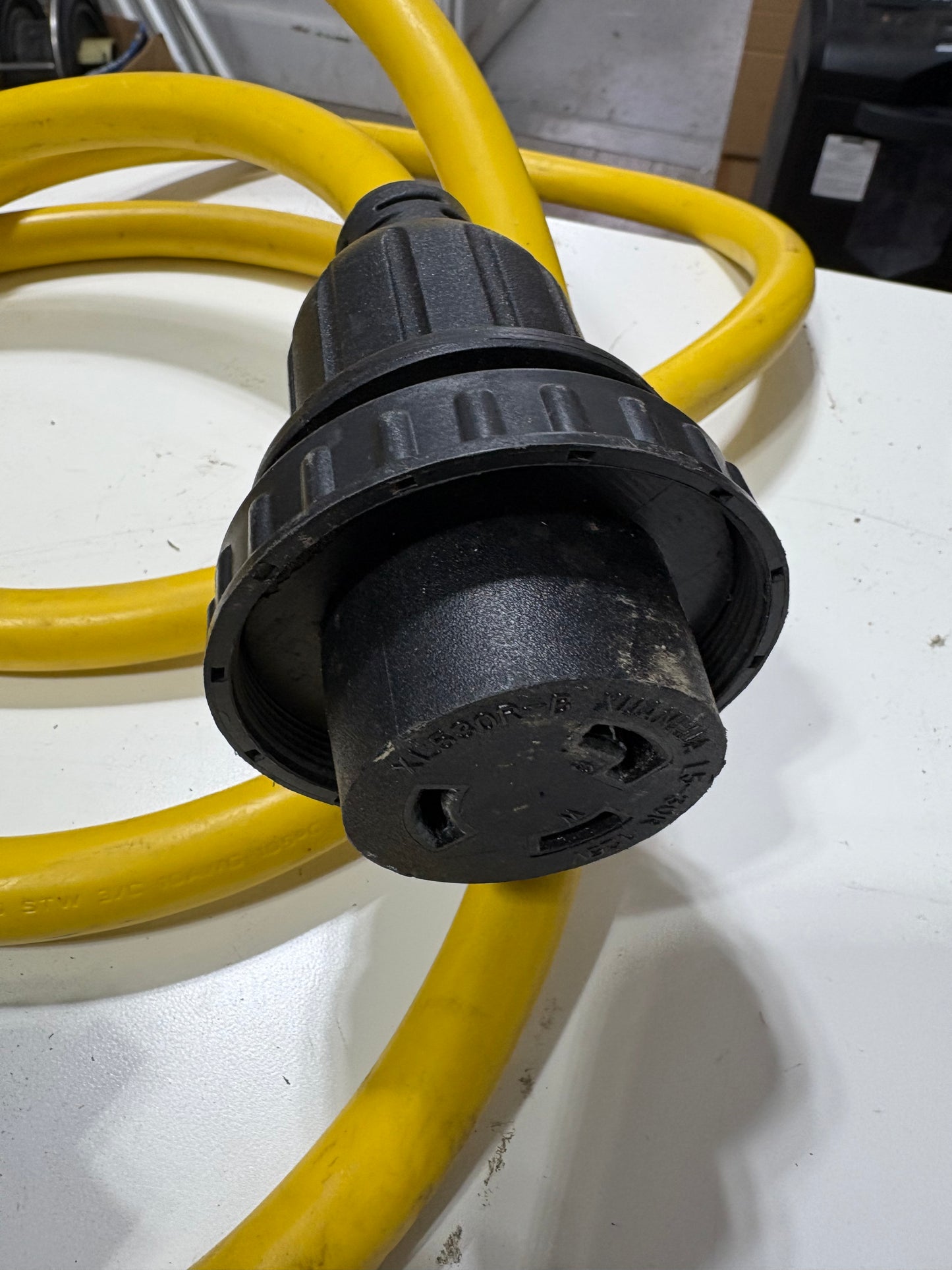 Marine 30 Amp Power Cord 10 ft