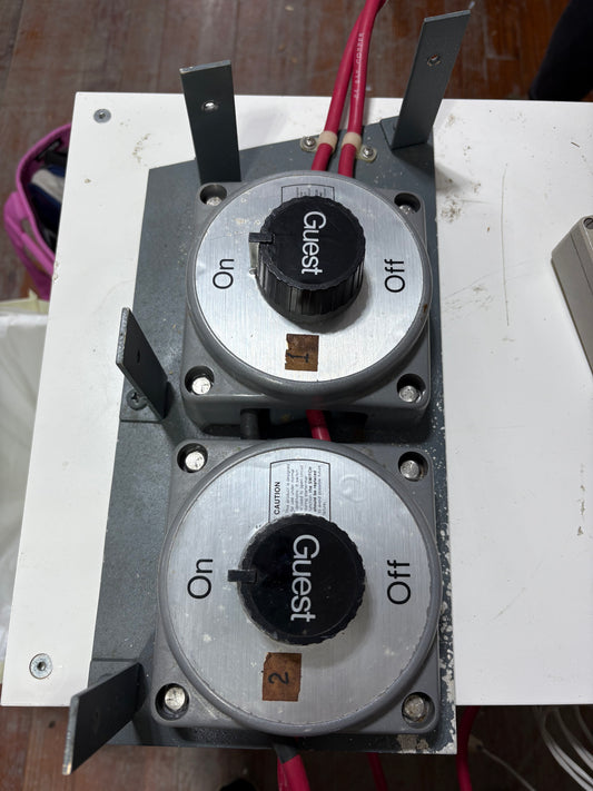 2 Guest Battery Switches Model  2304A