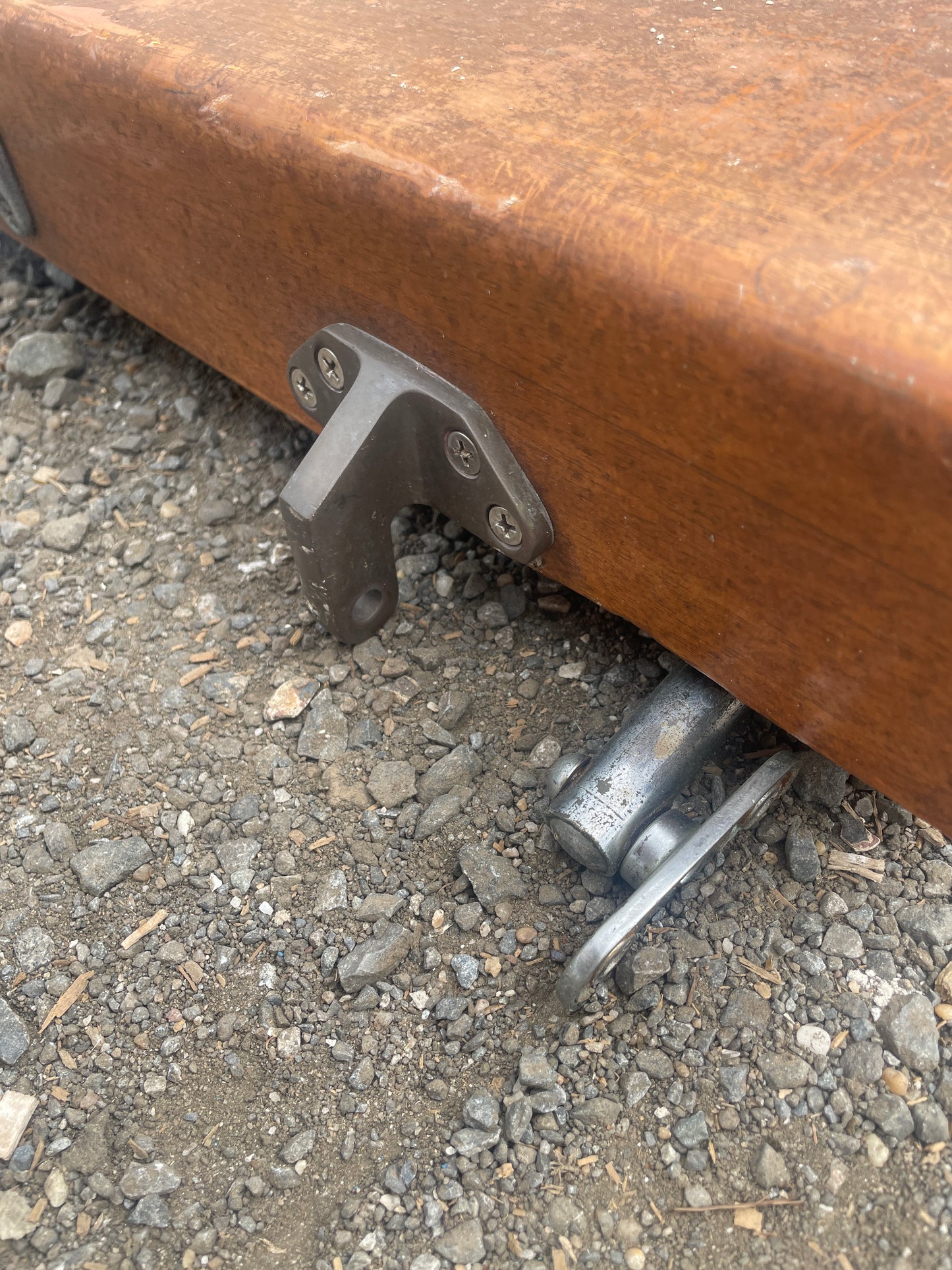 1934 Eisenhower 50' Teak Hatch - 26 1/2" Long x 26 5/8" Wide -- #192