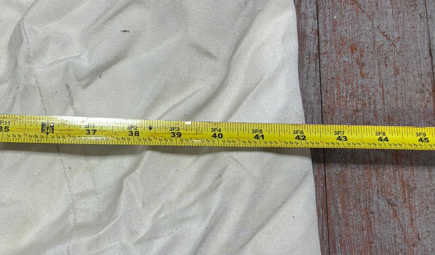 White Canvas Wheel Cover