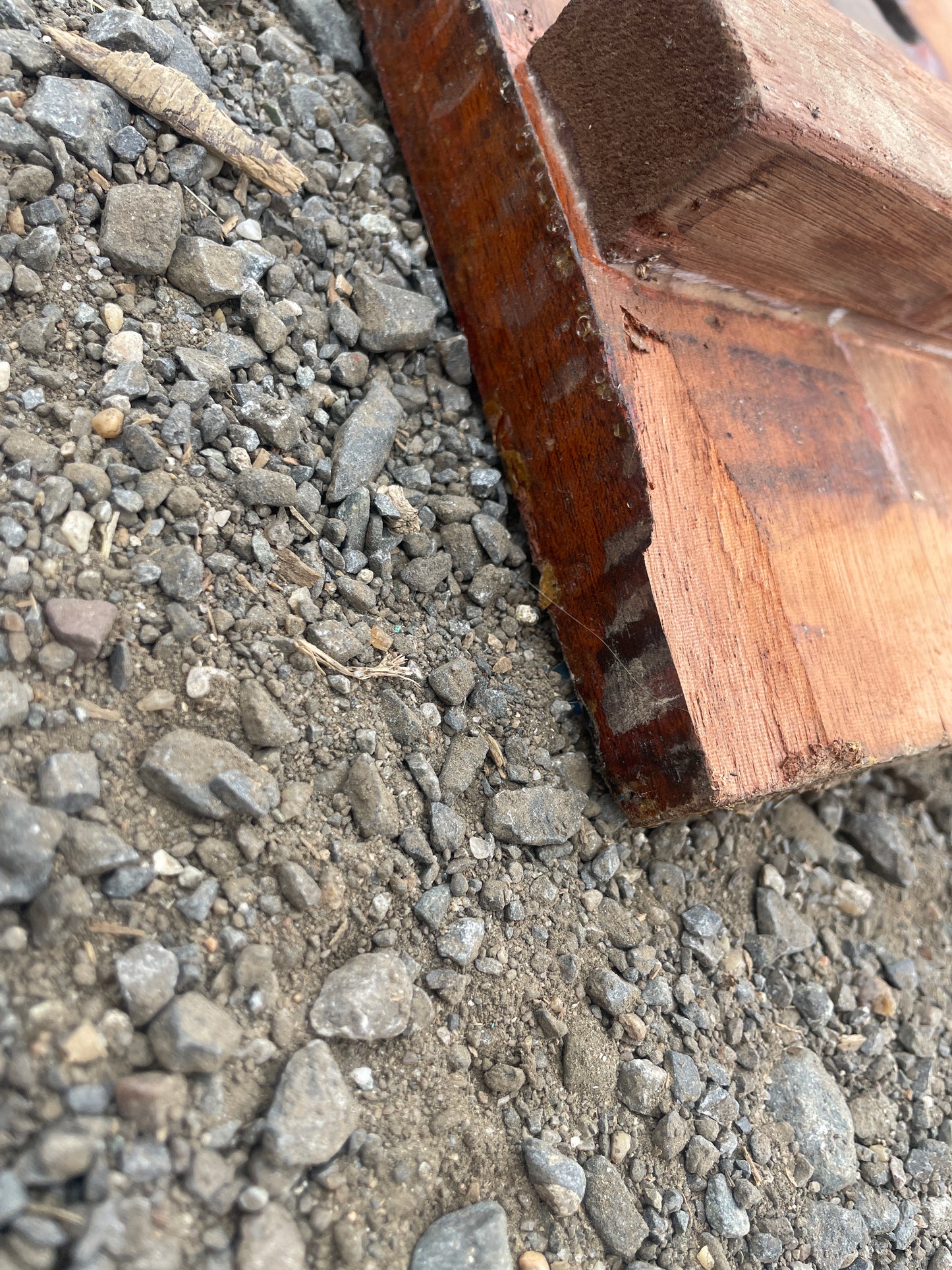 1934 Eisenhower 50' Large mahogany Floor Board - 82 1/2" Long x 15" Wide x 1" Thick -- #194