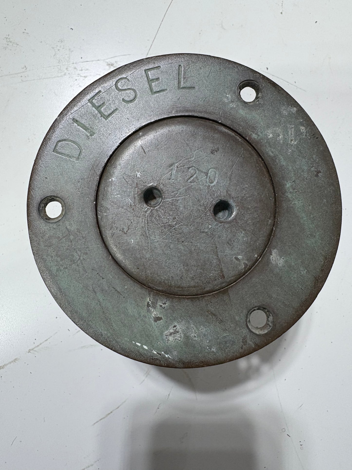 Bronze Diesel Fuel Deck Cap