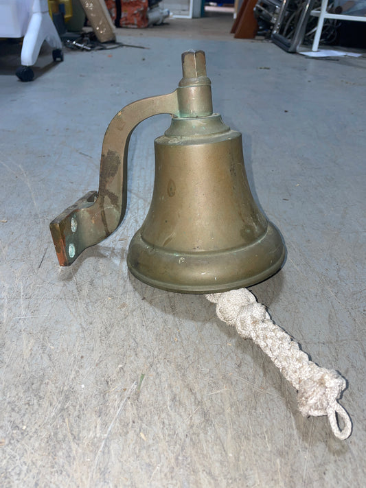 Solid Bronze 5 5/8" Diameter x 7" Tall Bell - 1934 Eisenhower 50'