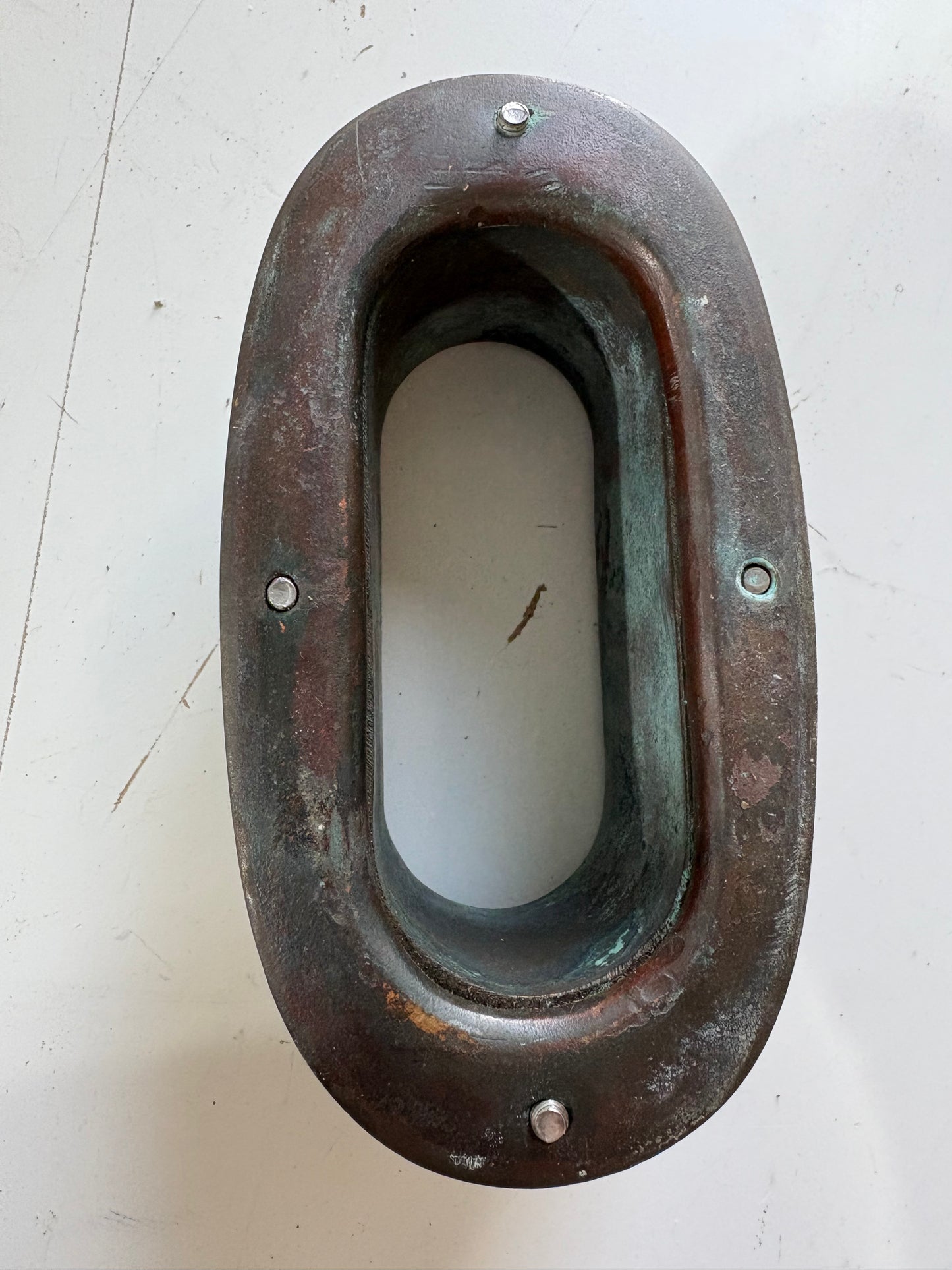 Bronze Anchor Hawse 5" x 2 3/4"
