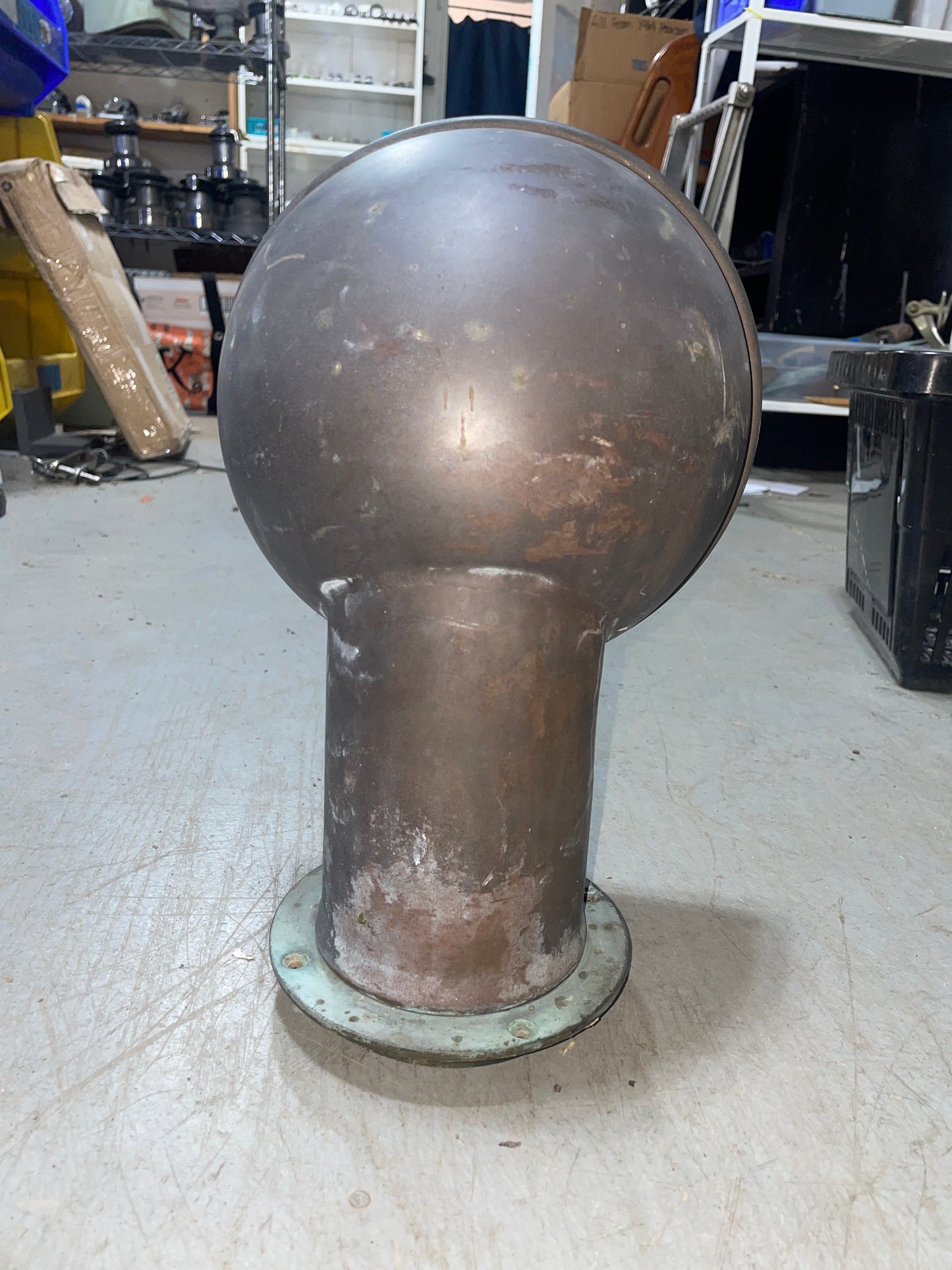4" Bronze Dorade Vent - 1934 Eisenhower 50' - 2 HEIGHTS AVAILABLE
