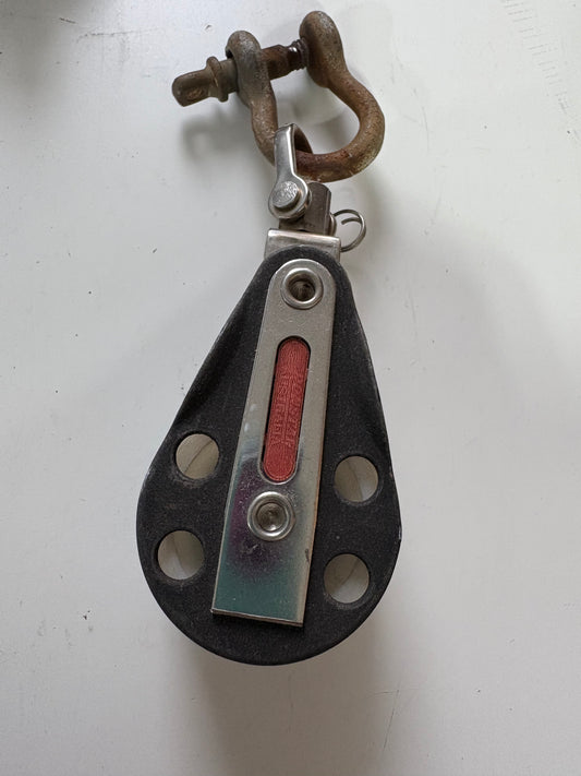 Ronstan Double Swivel Block 1 3/4" Sheave 3/8" Line