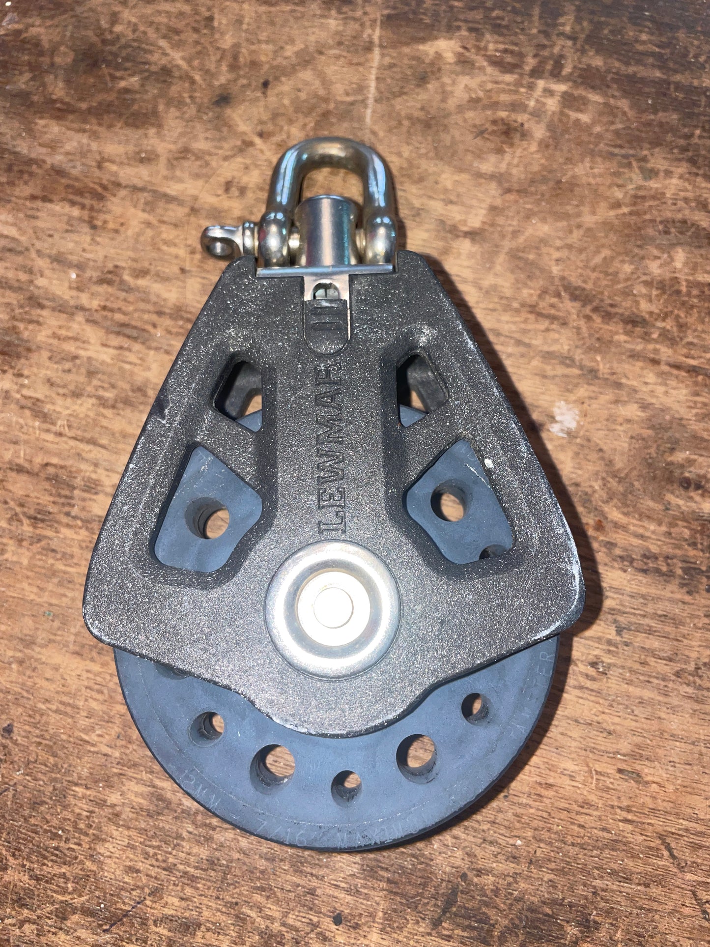 Lewmar 3” Single Sheave Swivel Block With 10mm Line Diameter