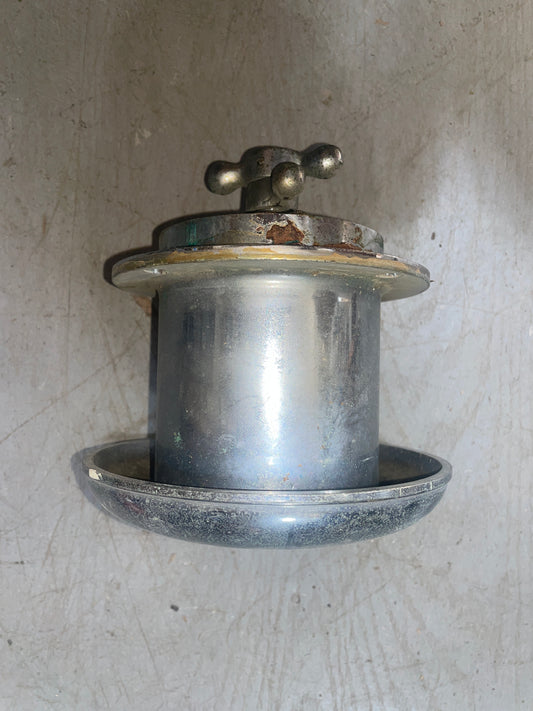 LARGE Chromed Bronze Mushroom Vent - 1934 Eisenhower 50'