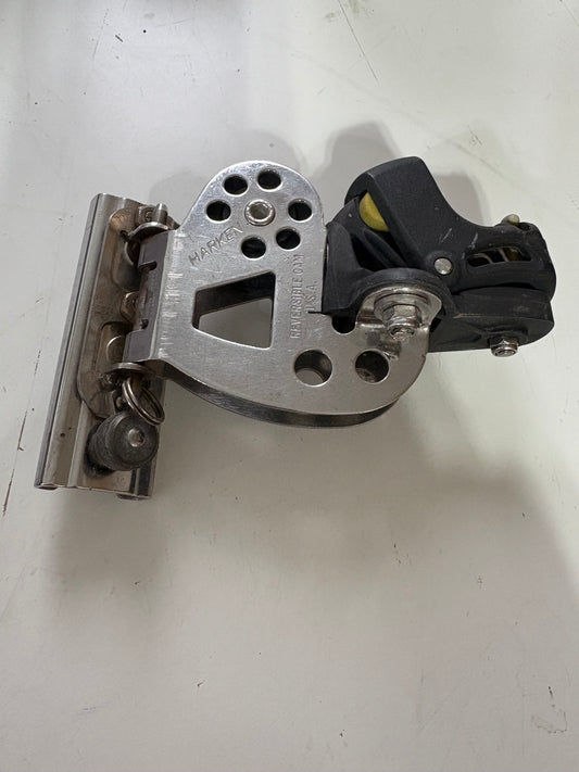 Spinlock PXR Cam Cleat 8-10mm 5/16-3/8" Alloy/ Harken Reversible Cam 1 1/4" Track Car