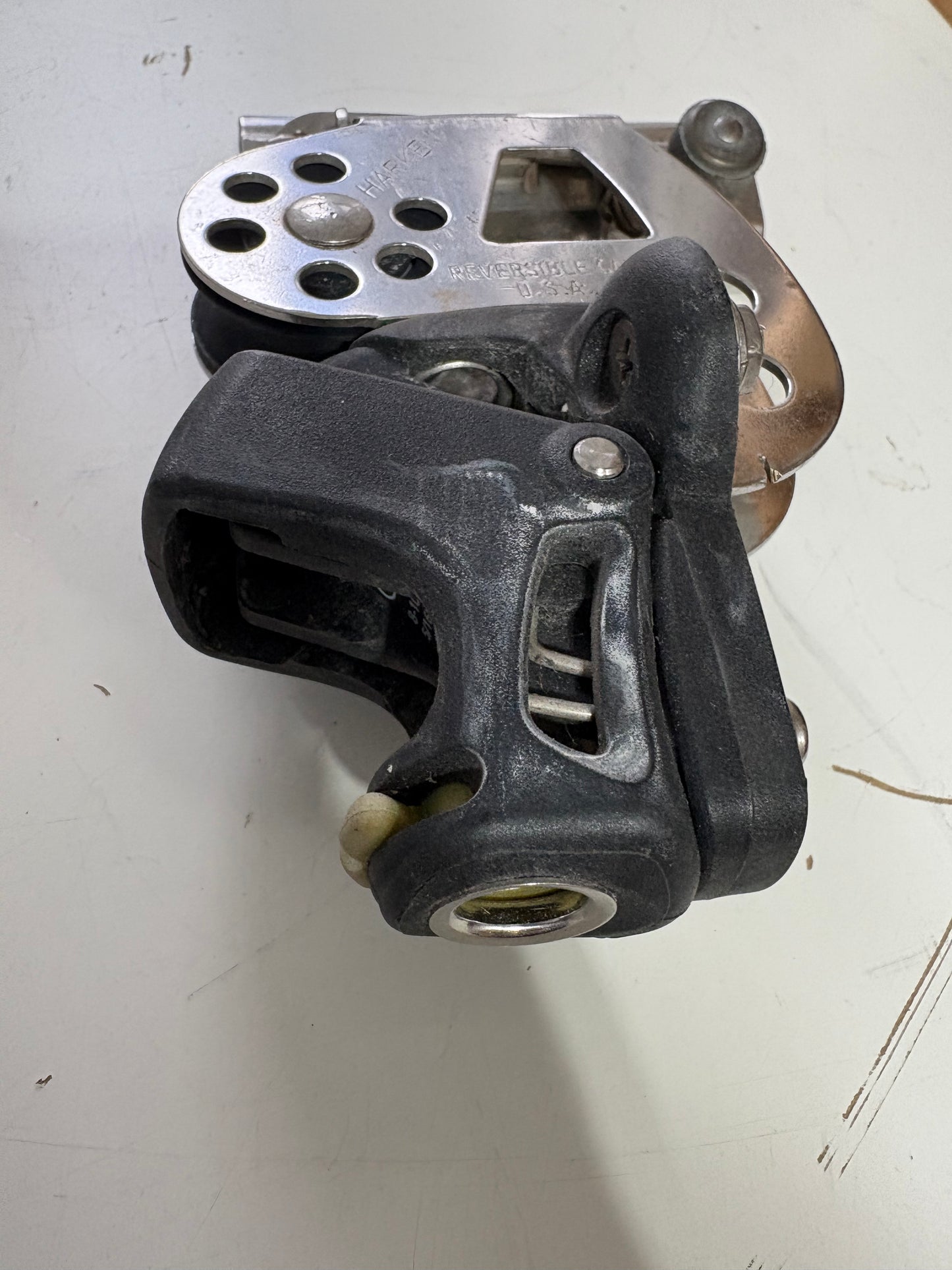 Spinlock PXR Cam Cleat 8-10mm 5/16-3/8" Alloy/ Harken Reversible Cam 1 1/4" Track Car