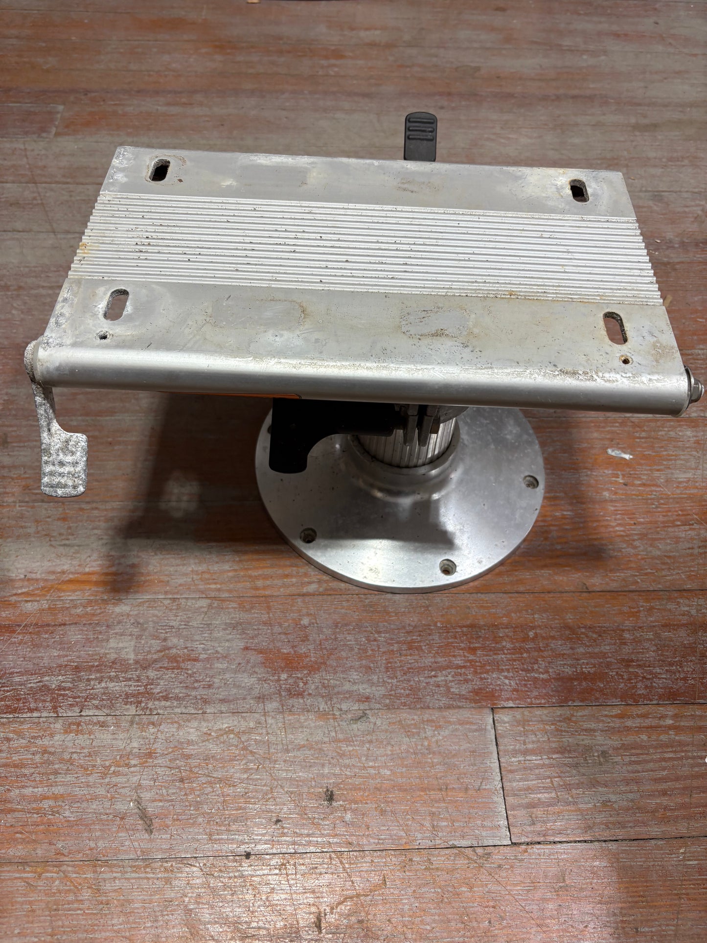 Aluminum Seat Base off of a Sea Ray