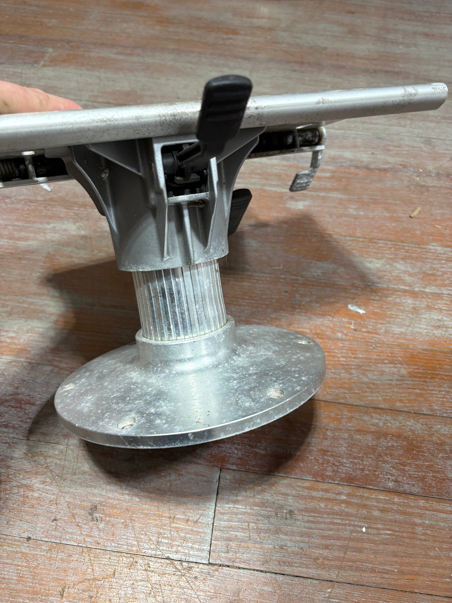 Aluminum Seat Base off of a Sea Ray