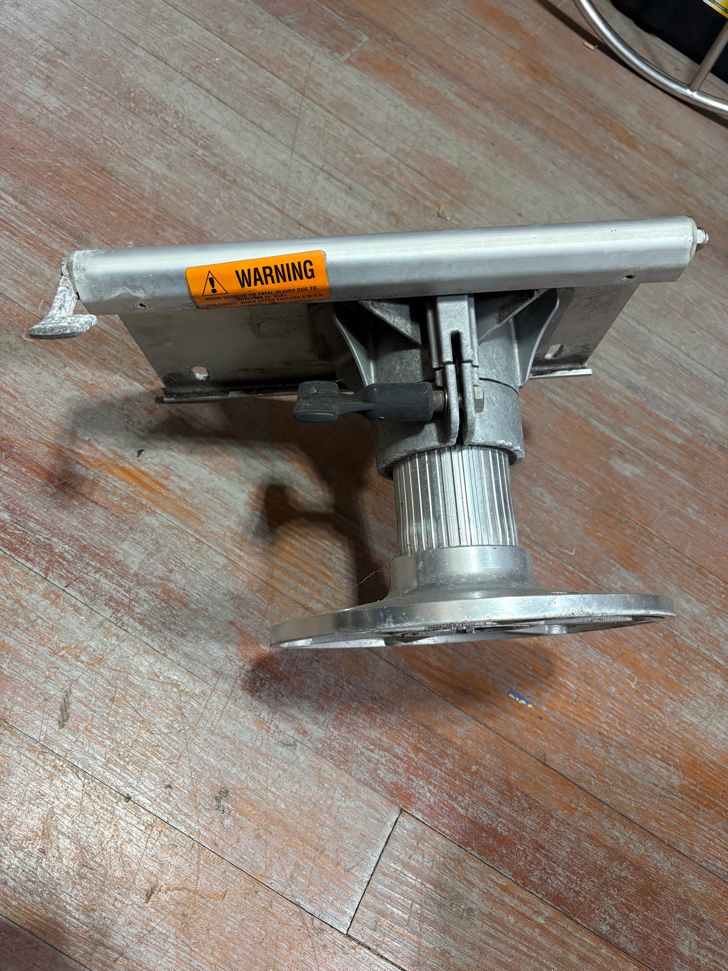 Aluminum Seat Base off of a Sea Ray