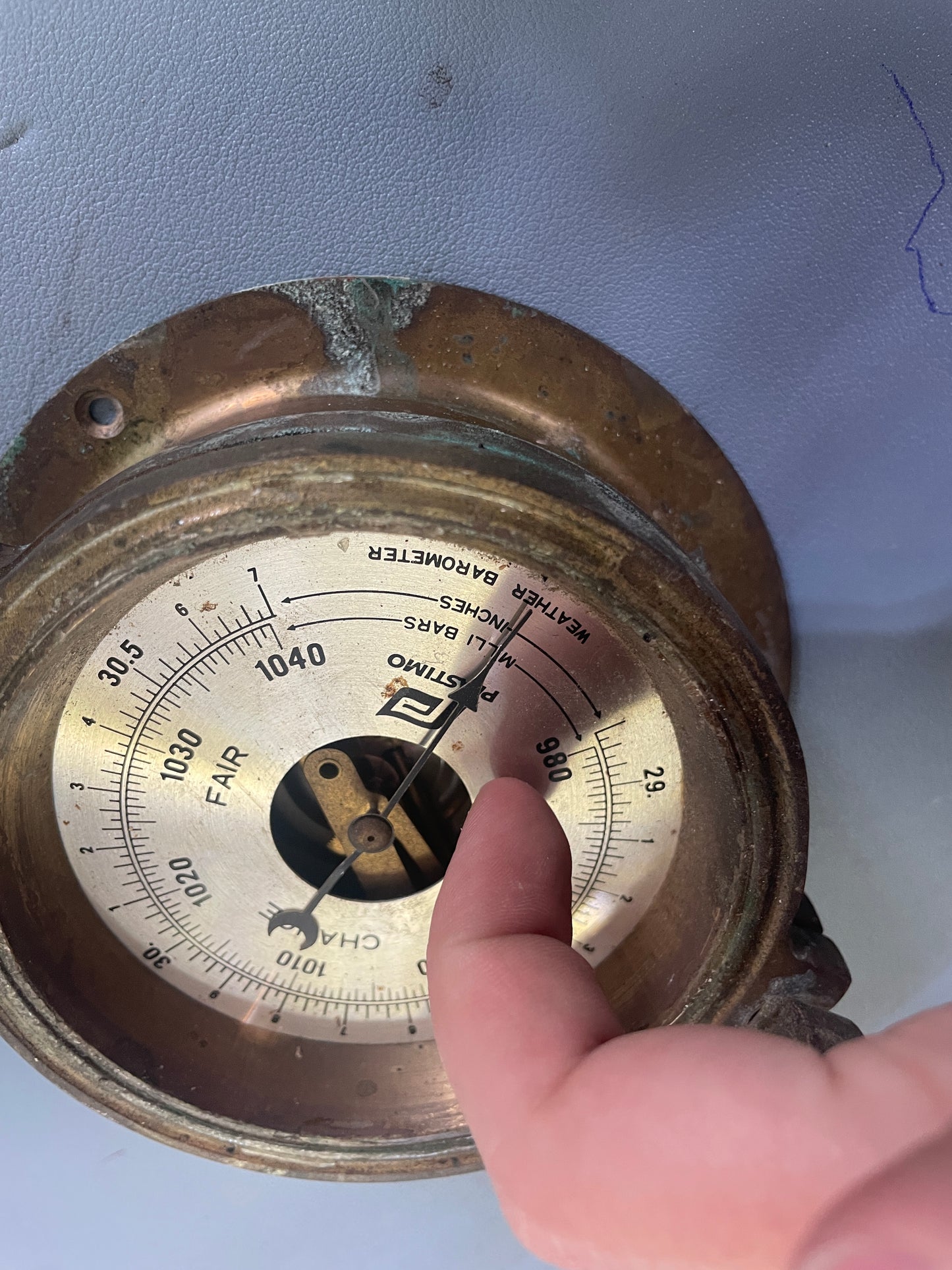 Plastimo Barometer - AS IS - 1934 Eisenhower 50'